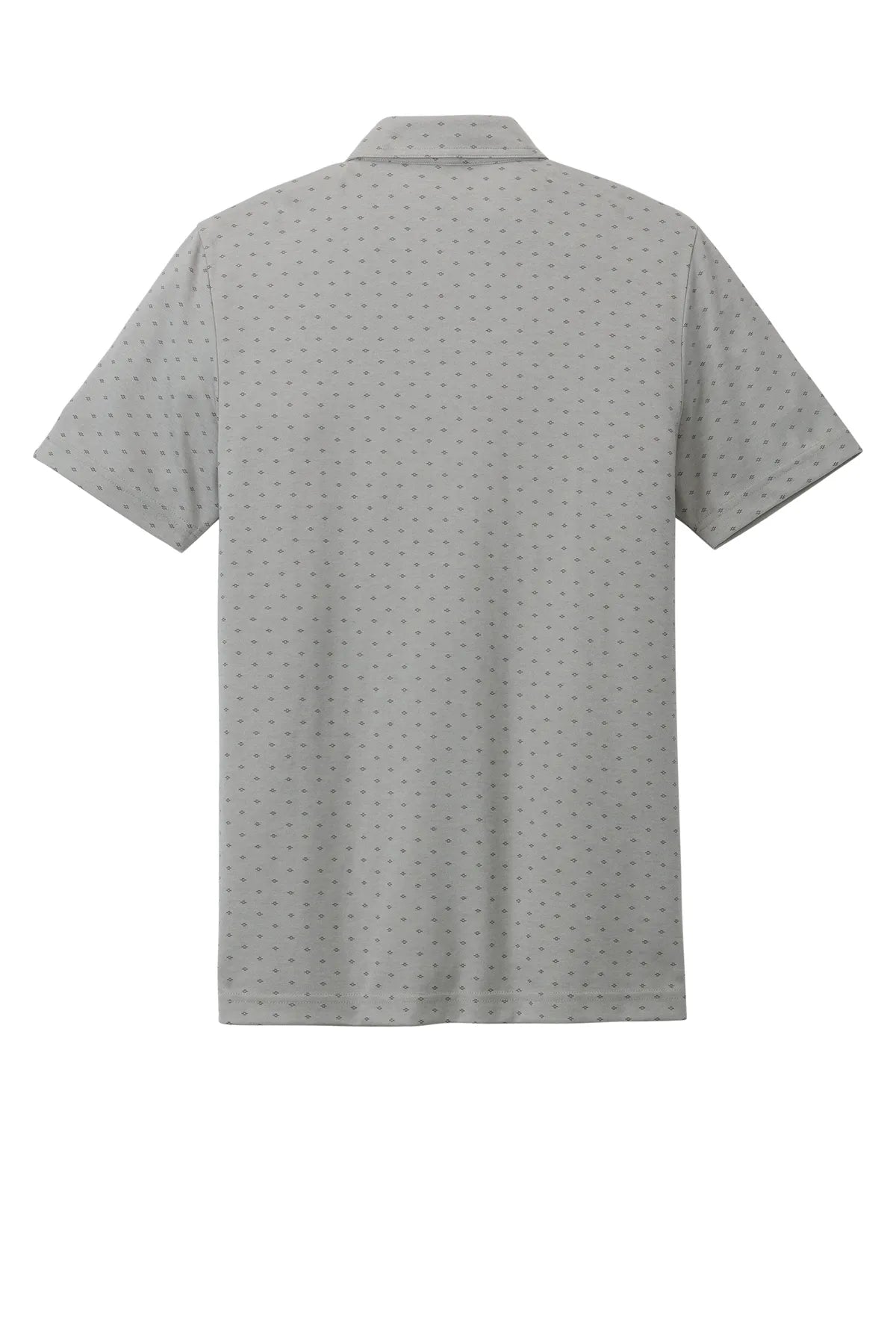 TravisMathew Oceanside Geo Polo TM1MY403 Quiet Shade Grey Heather Dark Grey_5