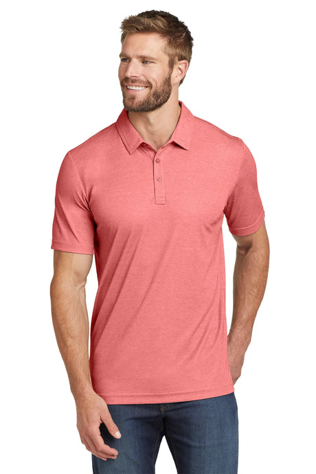 TravisMathew Oceanside Heather Polo. TM1MU412 Cardinal Heather_1