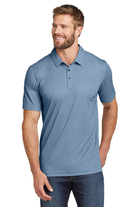 TravisMathew Oceanside Heather Polo. TM1MU412 Classic Blue Heather-1