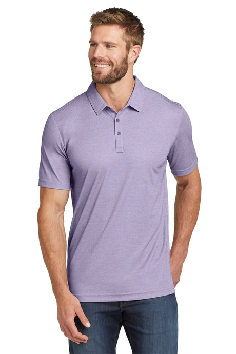 TravisMathew Oceanside Heather Polo. TM1MU412 Purple Sage Heather_1