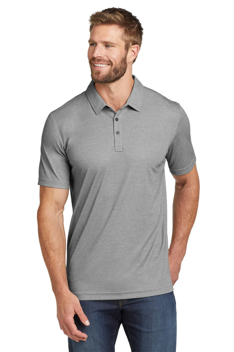 TravisMathew Oceanside Heather Polo. TM1MU412 Quiet Shade Grey Heather_1