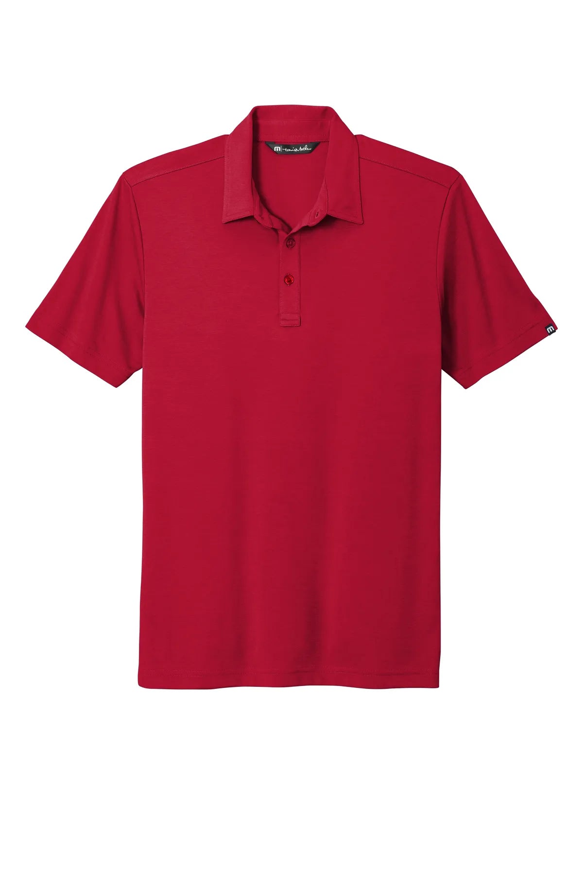 TravisMathew Oceanside Solid Polo. TM1MU411 Scooter Red_4
