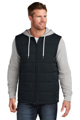 TravisMathew Tides Up Hooded Jacket TM1MZ336 Grey_1