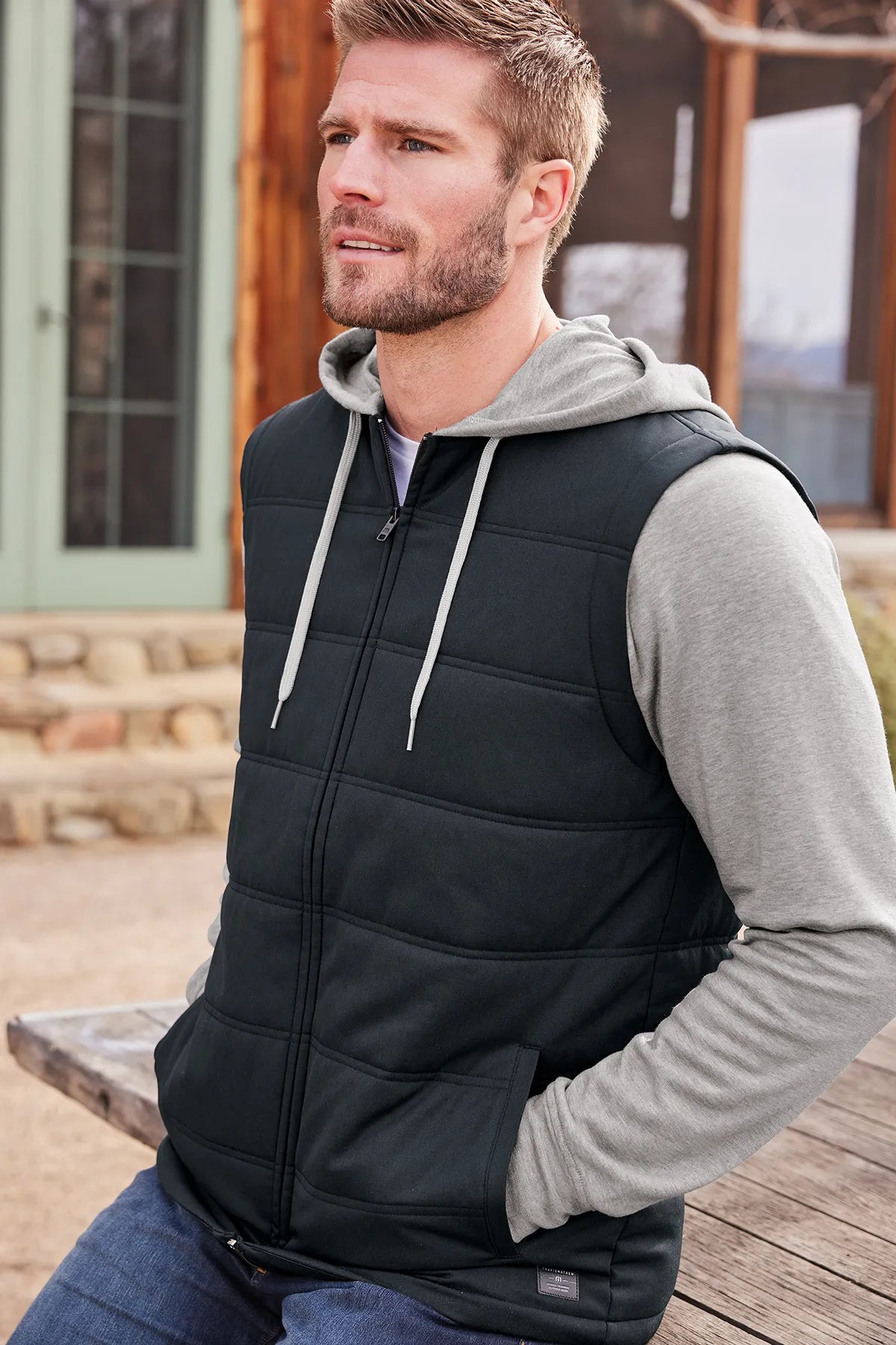 TravisMathew Tides Up Hooded Jacket TM1MZ336 Grey_6