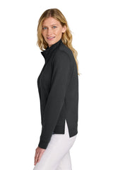 TravisMathew Women's Coveside 1/2-Zip TM1LD007 Black_3