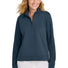 TravisMathew Women's Coveside 1/2-Zip TM1LD007 Blue Nights_1
