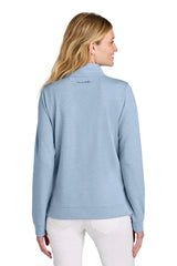 TravisMathew Women's Coveside 1/2-Zip TM1LD007 Light Grey Heather_2