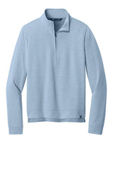 TravisMathew Women's Coveside 1/2-Zip TM1LD007 Light Grey Heather_4