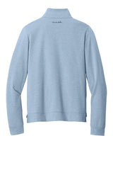 TravisMathew Women's Coveside 1/2-Zip TM1LD007 Light Grey Heather_5