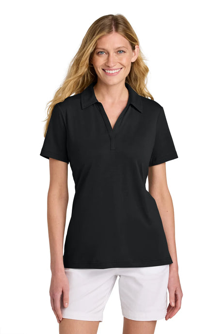 TravisMathew Women's Glenview Solid Polo TM1LF071 Black_1