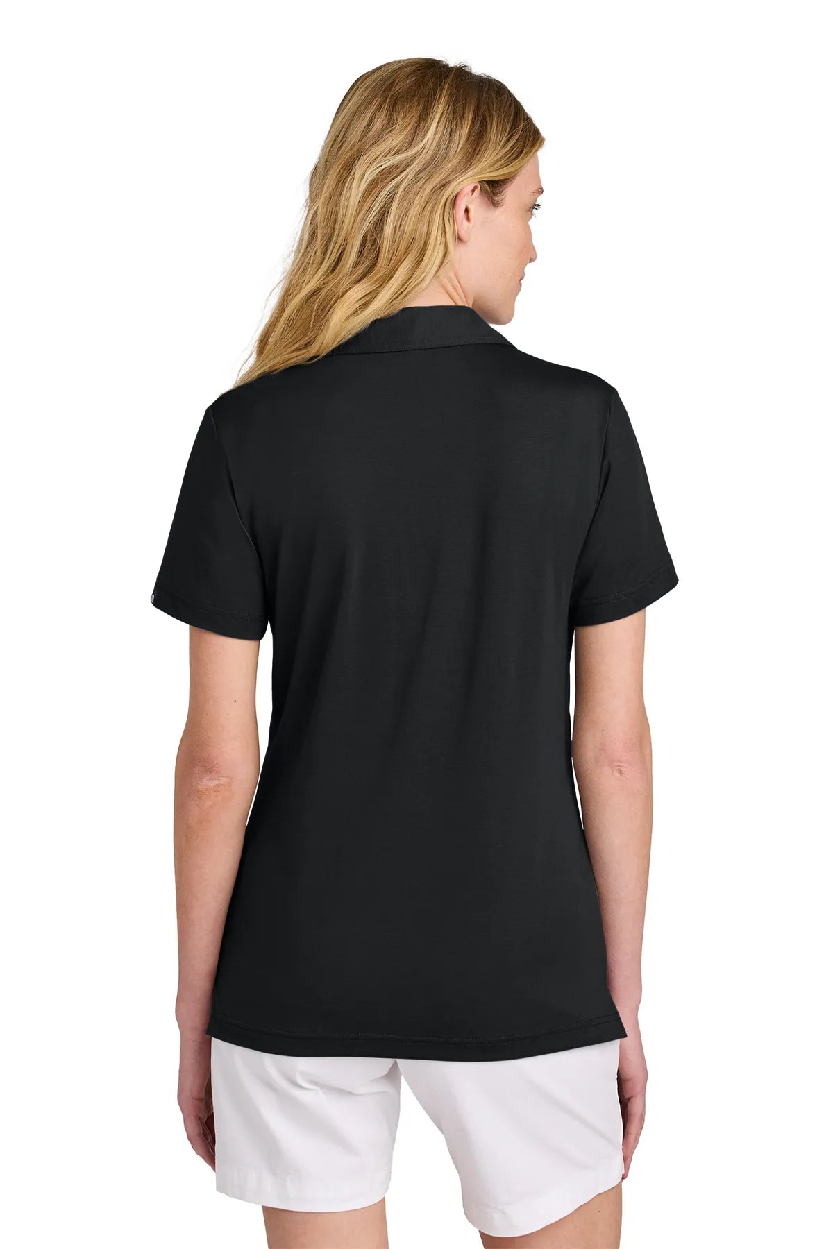 TravisMathew Women's Glenview Solid Polo TM1LF071 Black_2