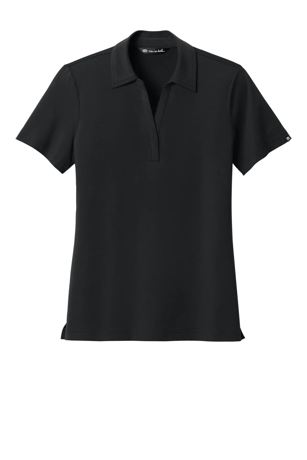 TravisMathew Women's Glenview Solid Polo TM1LF071 Black_4