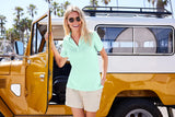TravisMathew Women's Glenview Solid Polo TM1LF071 Mint_5
