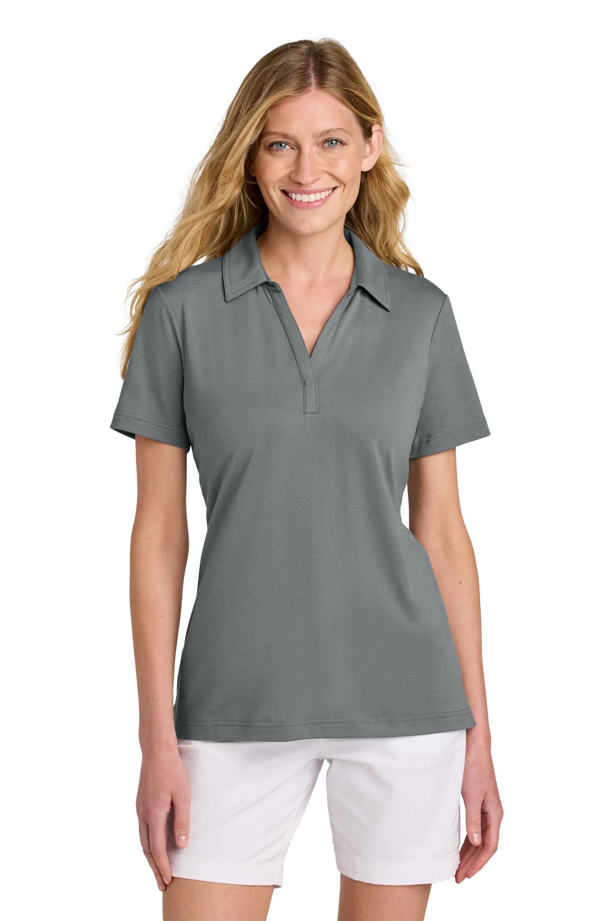 TravisMathew Women's Glenview Solid Polo TM1LF071 Quiet_1