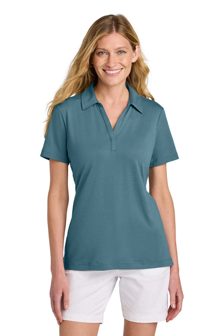 TravisMathew Women's Glenview Solid Polo TM1LF071 Stellar_1