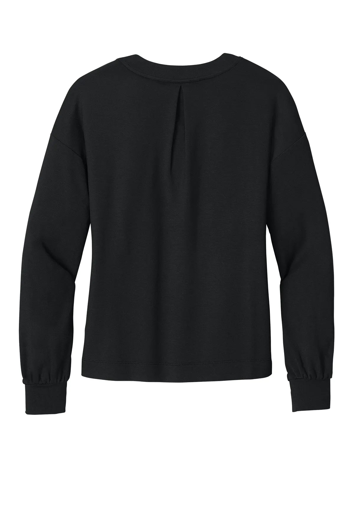 TravisMathew Women's Long Weekend V-Neck TM1LD009 Black_5
