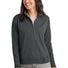 TravisMathew Women's Ocean Villa 1/4-Zip TMA41428 Dark Grey Heather