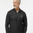 Ultimate365 Textured Quarter-Zip Pullover black