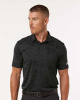 Ultimate365 Textured Stripe Polo carbon/ black