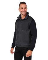 Unisex Venture Sherpa Vest Black_1