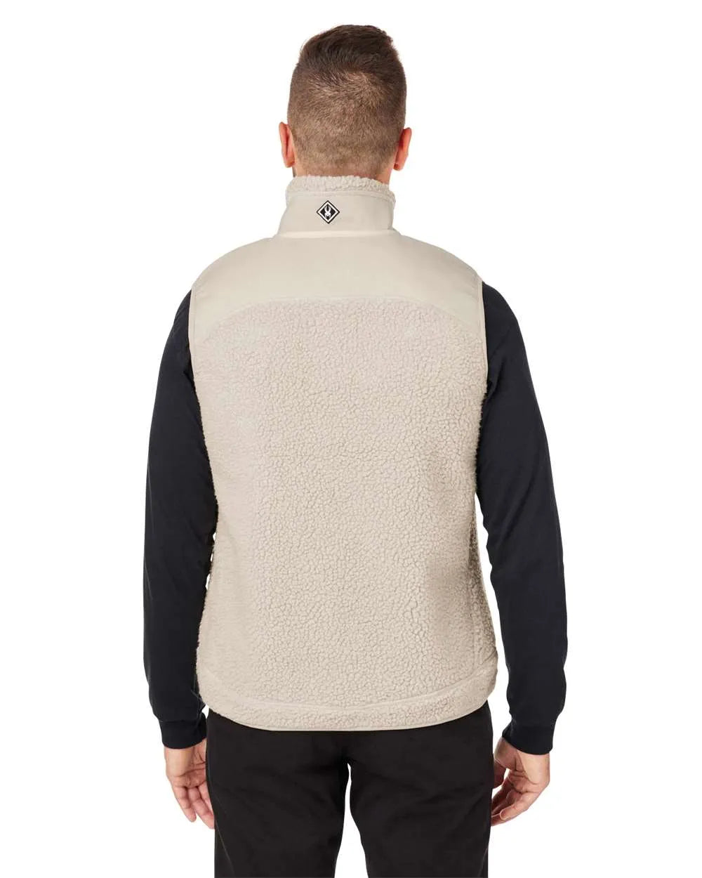 Unisex Venture Sherpa Vest Light Cool Tans_2
