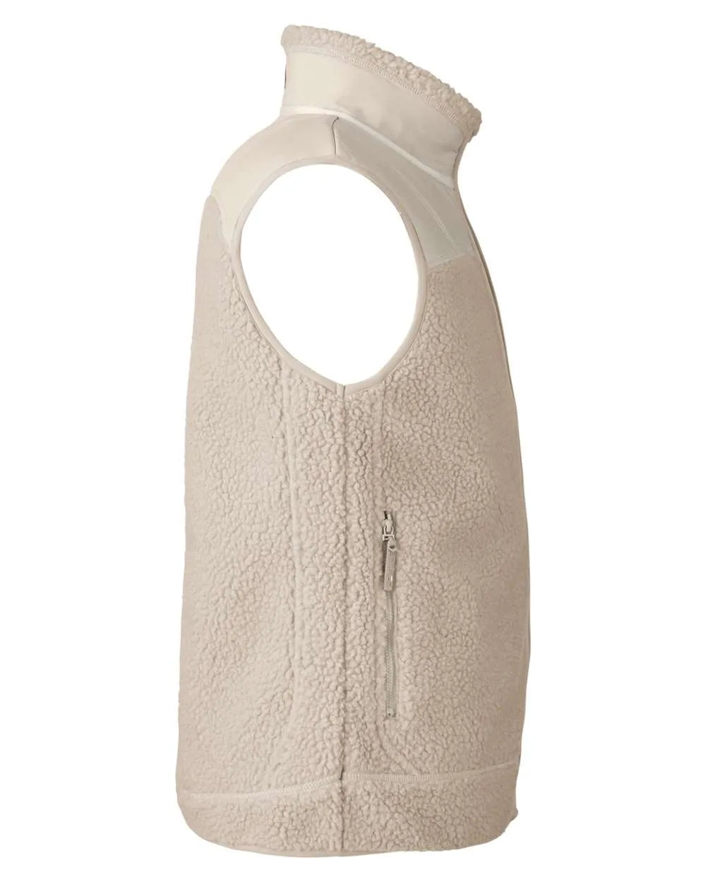 Unisex Venture Sherpa Vest Light Cool Tans_3