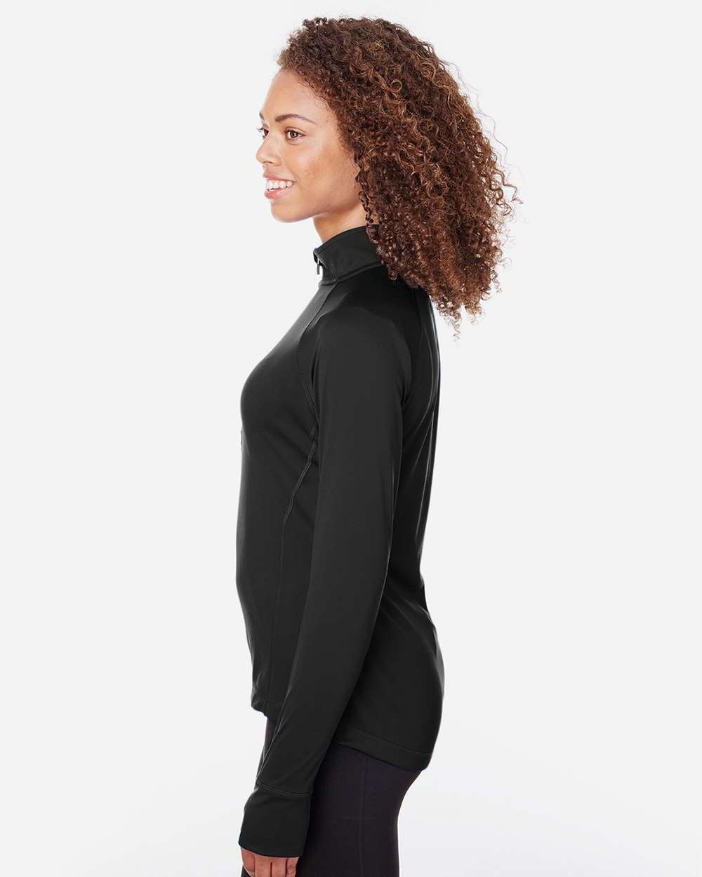 Women's Freestyle Half-Zip Pullover Black_9