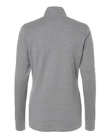 Women's 3-Stripes Quarter-Zip Sweater grey three melange_5
