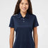 Women's 3-Stripes Shoulder Polo collegiate navy/ white