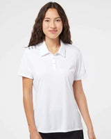 Women's 3-Stripes Shoulder Polo white/ black