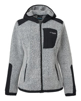 Women's Arctic Crest™ Sherpa Full-Zip Jacket White/ Black_3