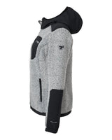 Women's Arctic Crest™ Sherpa Full-Zip Jacket White/ Black_4