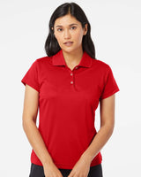 Women's Basic Polo Power Red/White