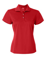 Women's Basic Polo Power Red/White_3