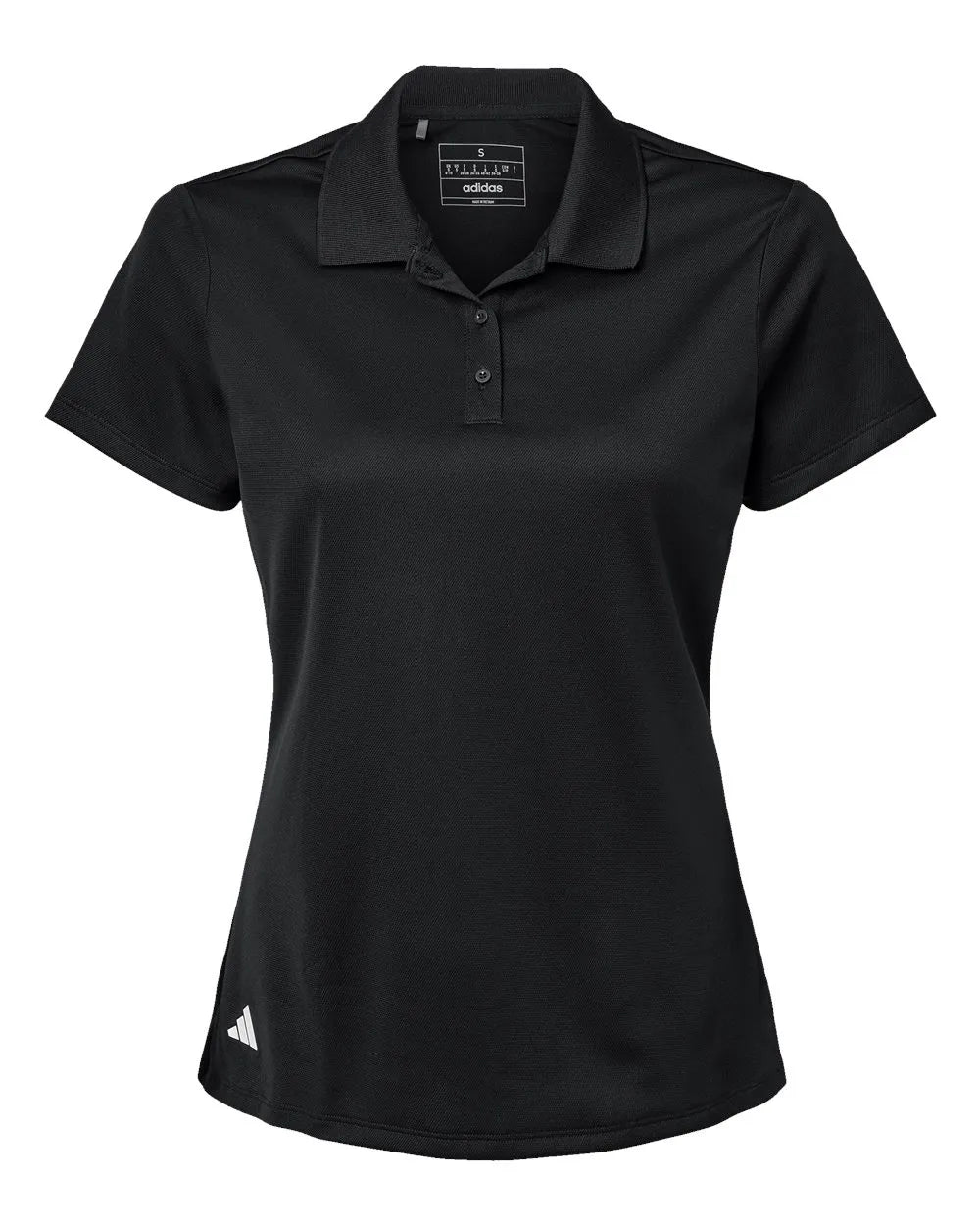 Women's Basic Sport Polo black_3