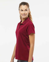 Women's Basic Sport Polo collegiate burgundy_1