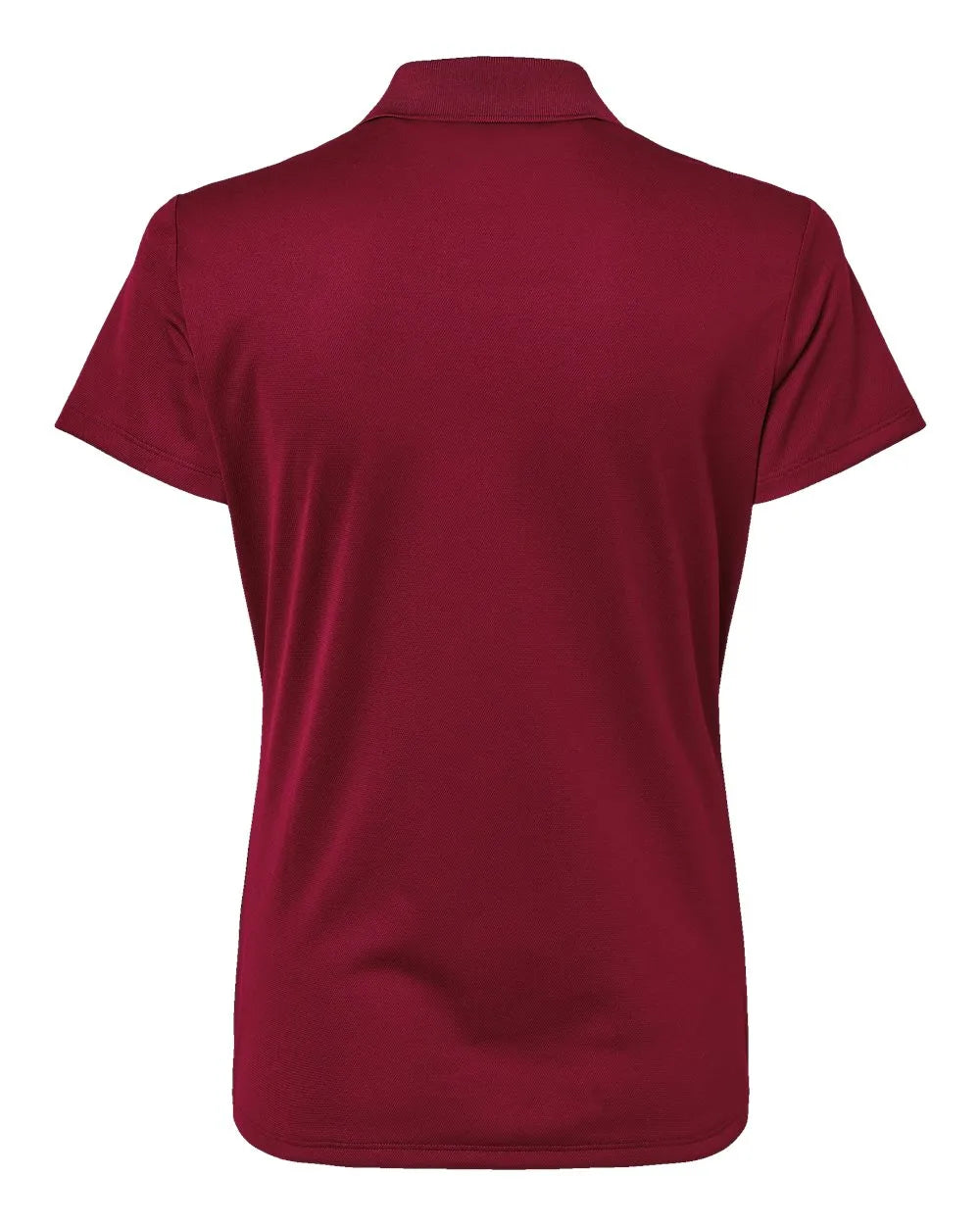 Women's Basic Sport Polo collegiate burgundy_5