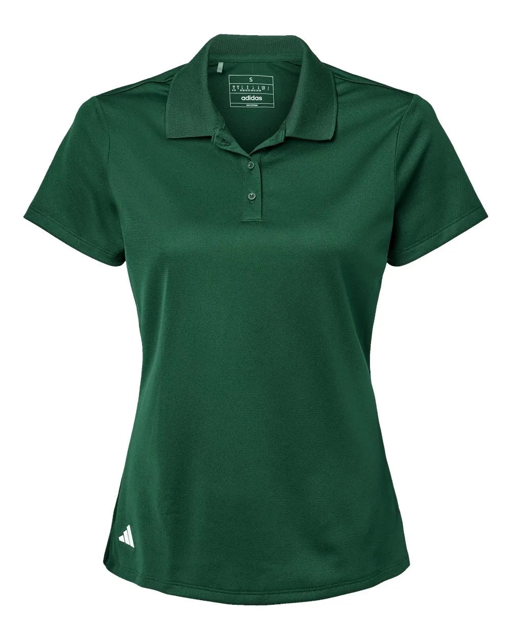 Women's Basic Sport Polo collegiate green_3