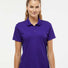 Women's Basic Sport Polo collegiate purple