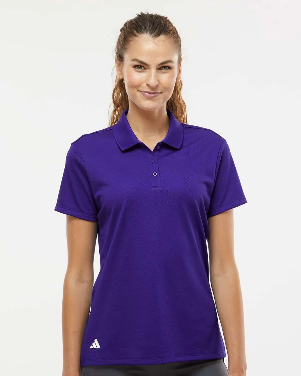 Women's Basic Sport Polo collegiate purple