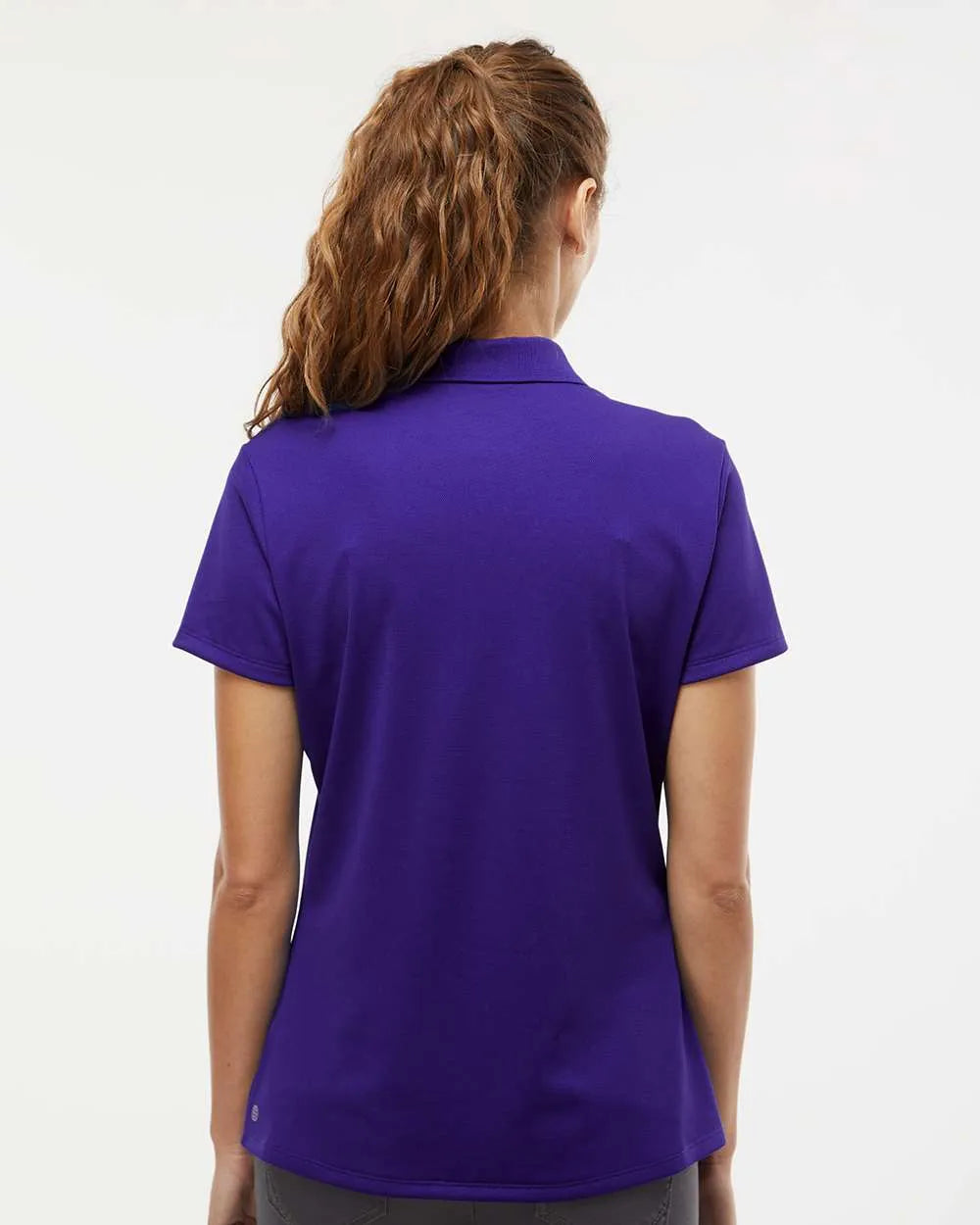 Women's Basic Sport Polo collegiate purple_2
