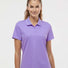 Women's Basic Sport Polo light flash purple