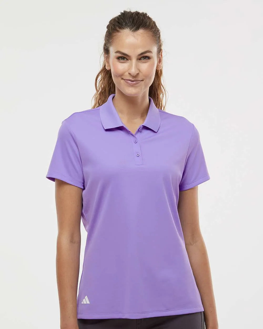Women's Basic Sport Polo light flash purple