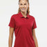 Women's Basic Sport Polo power red