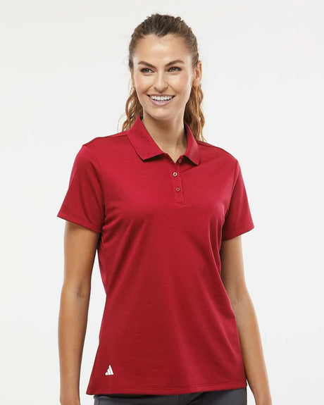 Women's Basic Sport Polo power red