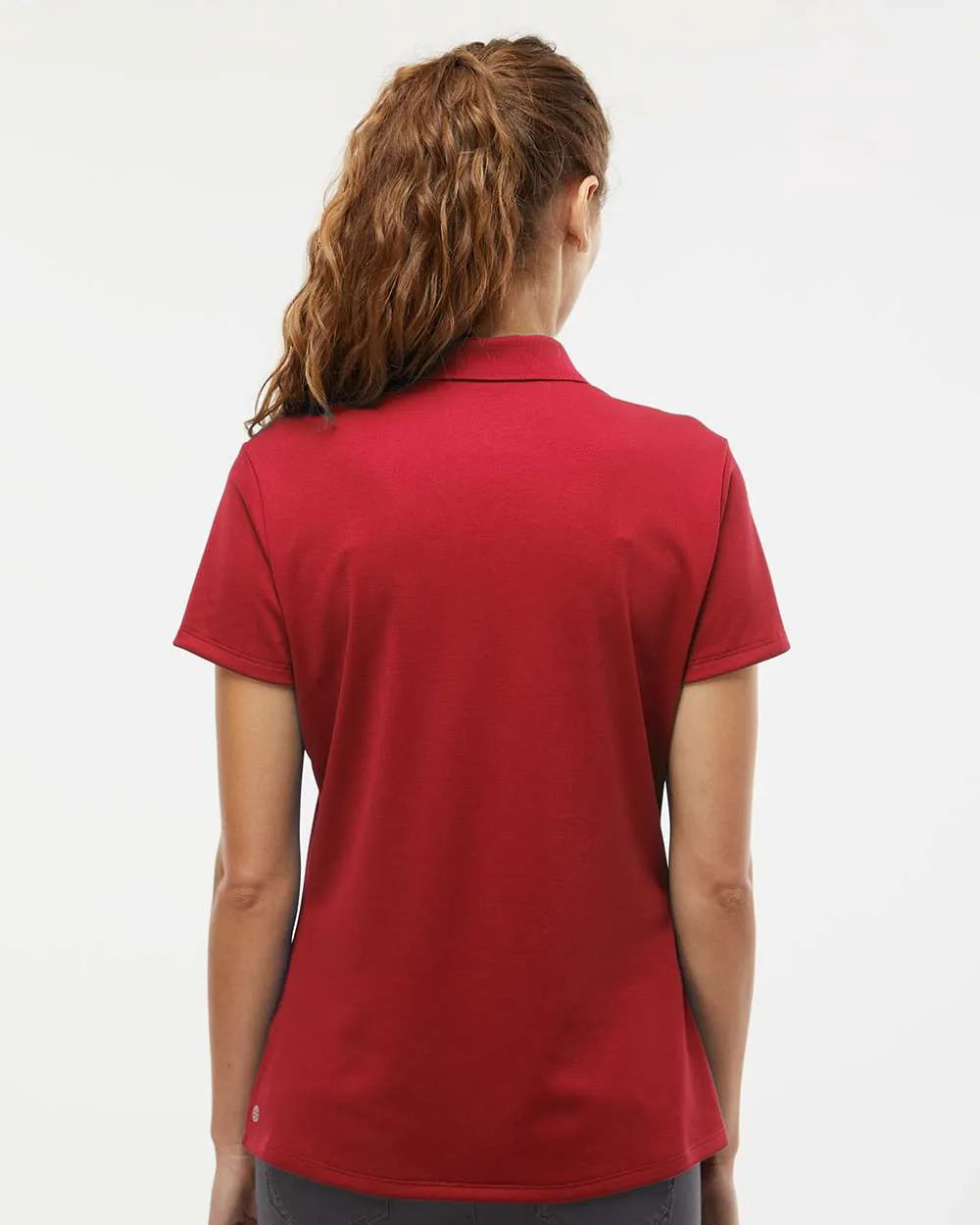 Women's Basic Sport Polo power red_2