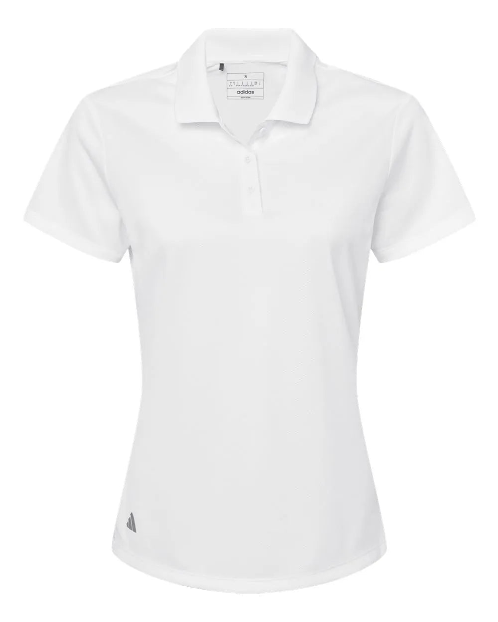 Women's Basic Sport Polo white_3