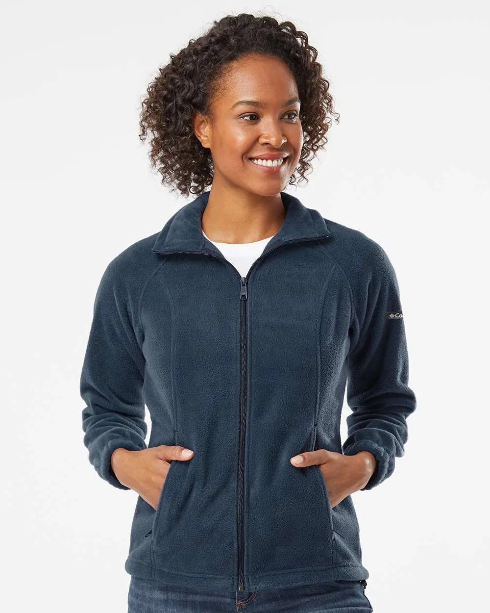Women’s Benton Springs™ Fleece Full-Zip Jacket Columbia Navy