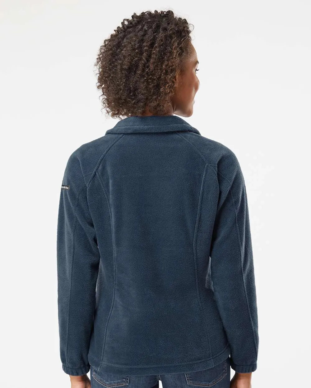 Women’s Benton Springs™ Fleece Full-Zip Jacket Columbia Navy_2