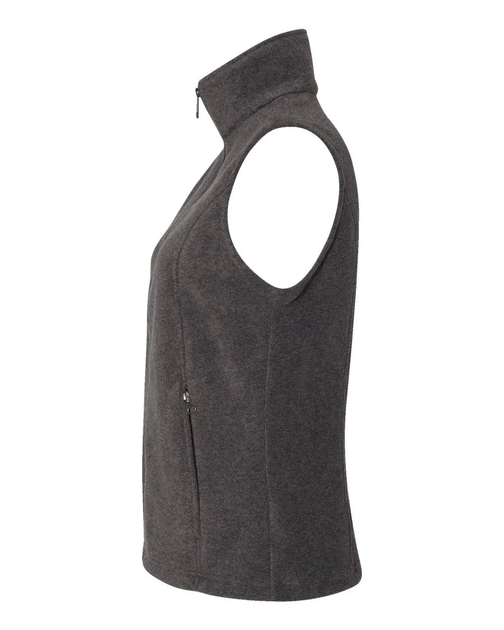 Women’s Benton Springs™ Fleece Vest Charcoal Heather_4